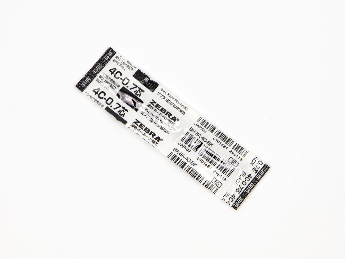Recambio de minibolígrafo Zebra Slide BR-8A-4C