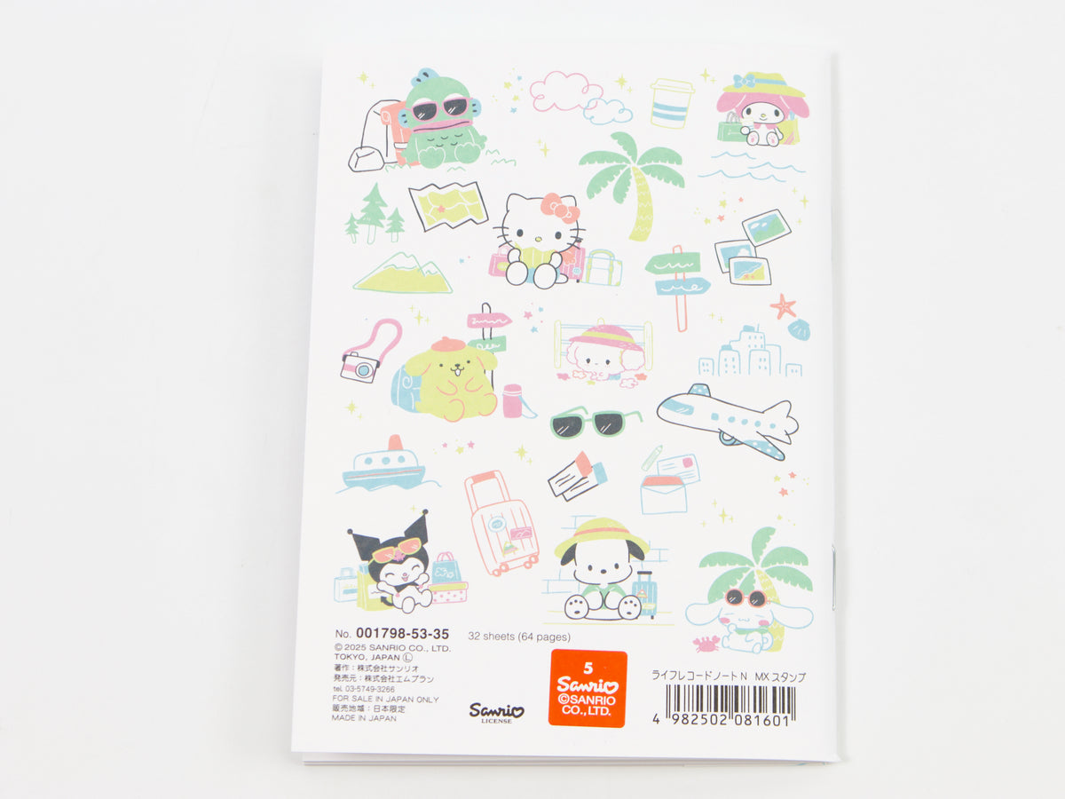 Character Stamp Book for Travel