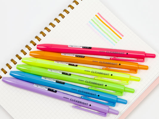 Zebra Click Bright 6 Color Set