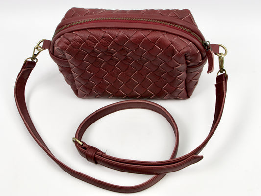 Sac à bandoulière Erato de Milloo en marron vieilli