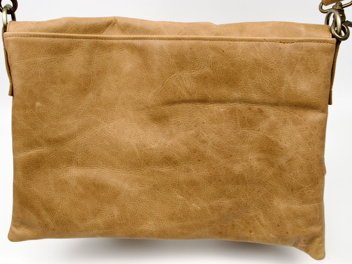 Sac à bandoulière Erato de Milloo en marron vieilli