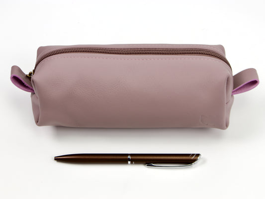 Estuche para bolígrafo Milloo Rec en color marrón chocolate