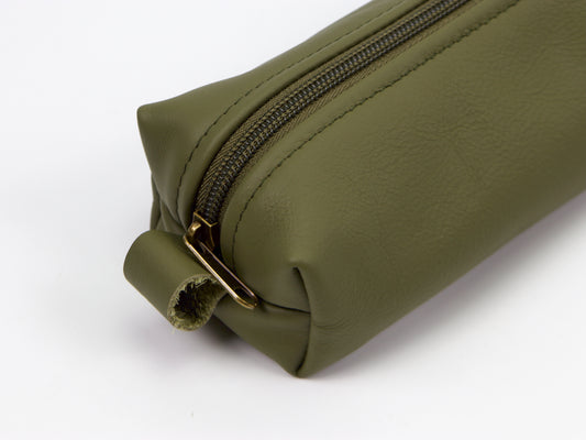 Estuche para bolígrafo Milloo Rec en color oliva