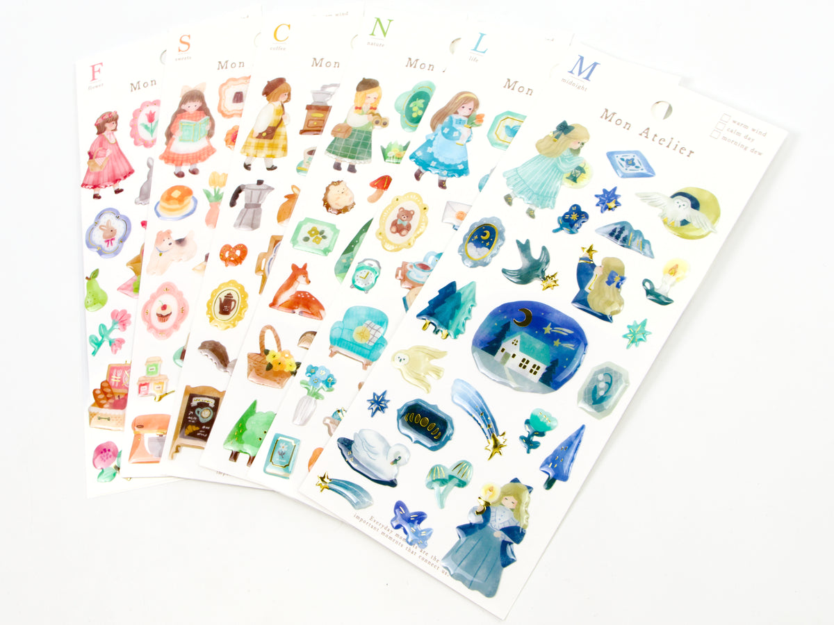 Mind Wave Mon Atelier Stickers