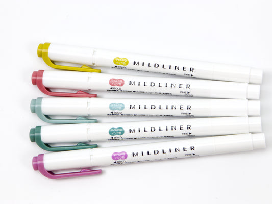 Zebra MildLiner 5-pack