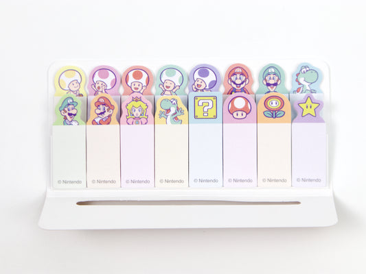 Super Mario Allies Sticky Note Page Flags
