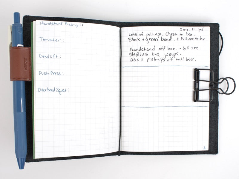 Passport 002 Grid Notebook Refill