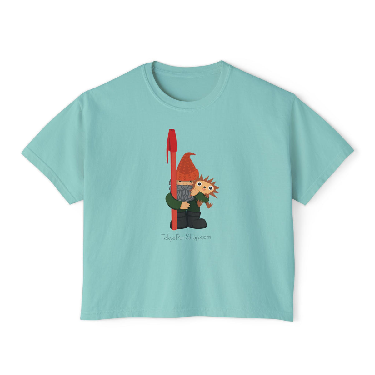 Tokyo Pen Shop Hiro with Gnome Women's Boxy Tee