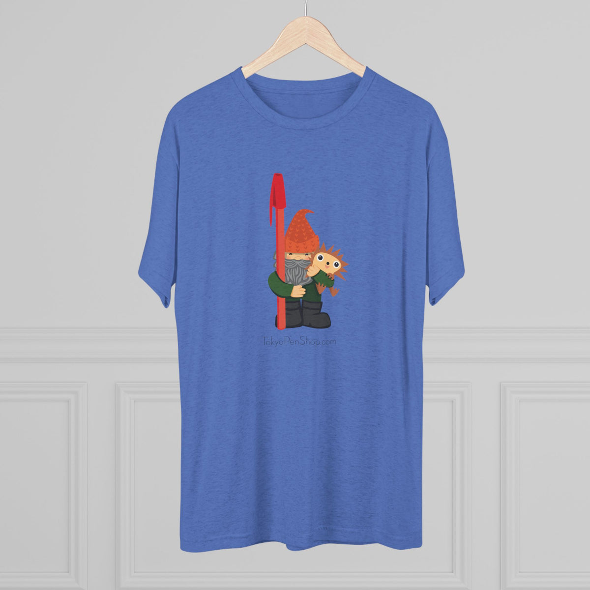 Tokyo Pen Shop Hiro with Gnome Triblend Tee