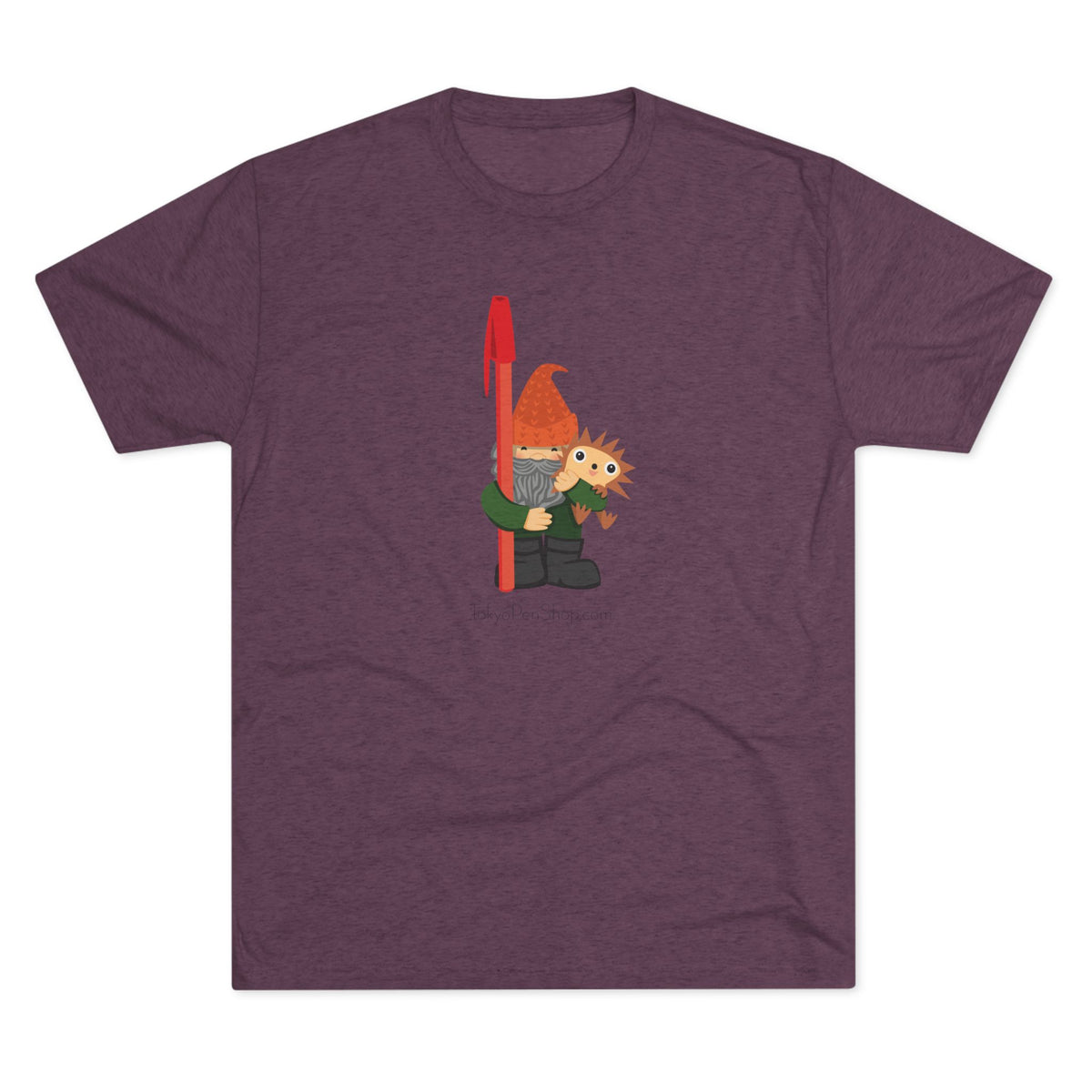 Tokyo Pen Shop Hiro with Gnome Triblend Tee