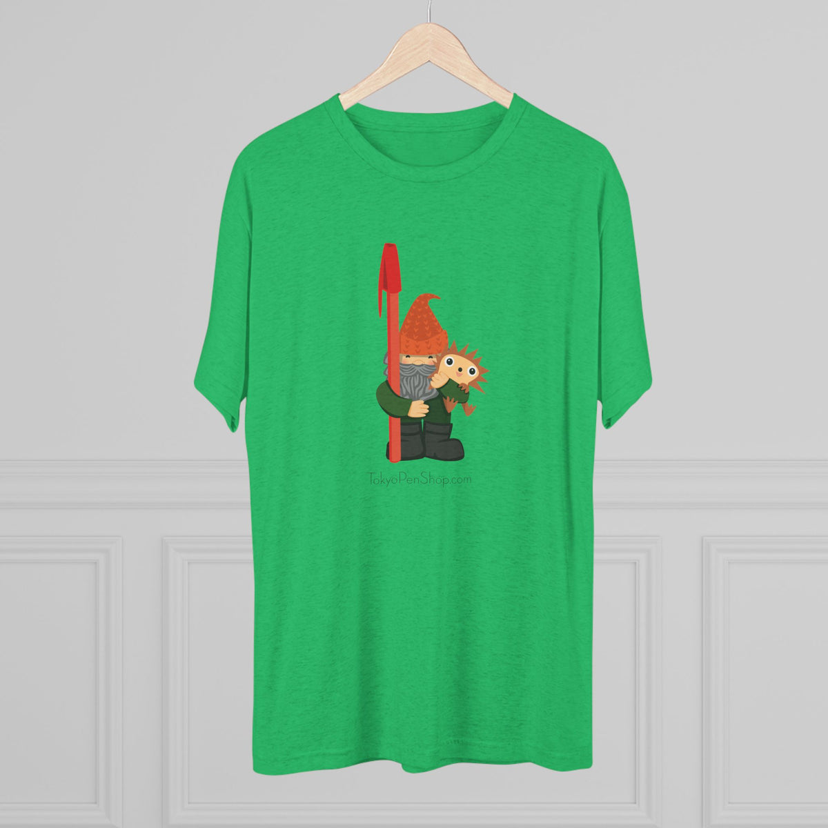 Tokyo Pen Shop Hiro with Gnome Triblend Tee