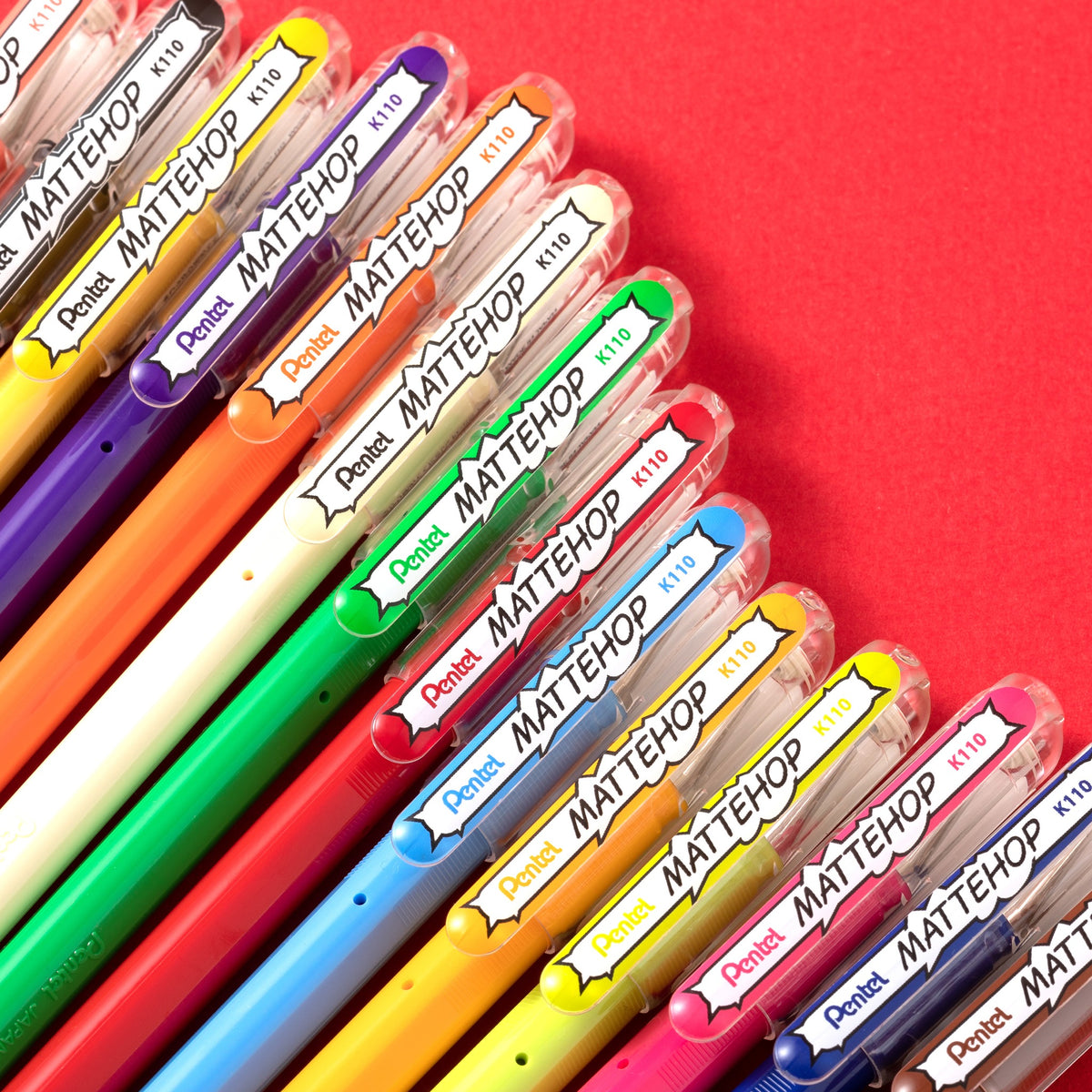 Pentel Mattehop 7 Color Set
