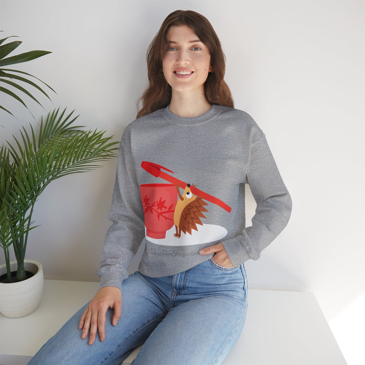 Unisex Tokyo Pen Shop Crewneck Sweatshirt