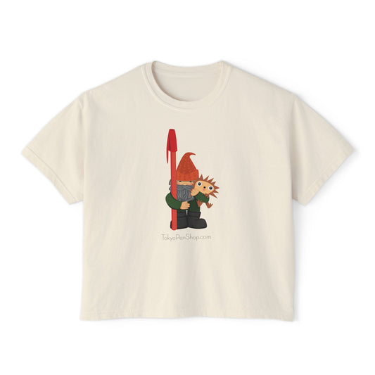 Tokyo Pen Shop Hiro with Gnome Women's Boxy Tee