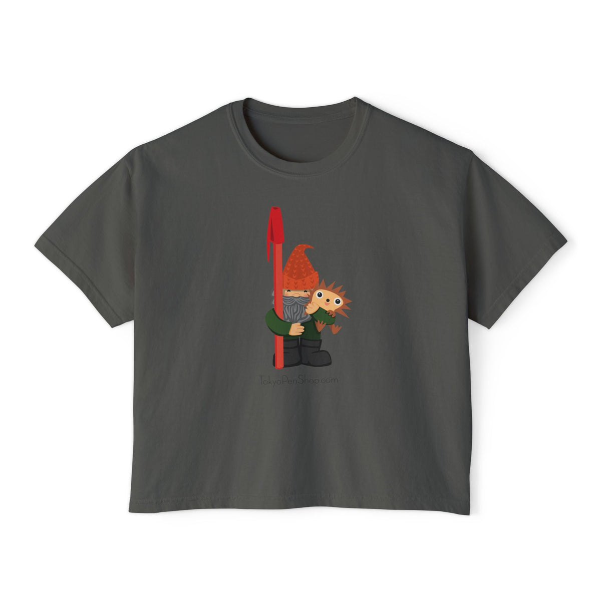 Tokyo Pen Shop Hiro with Gnome Women's Boxy Tee