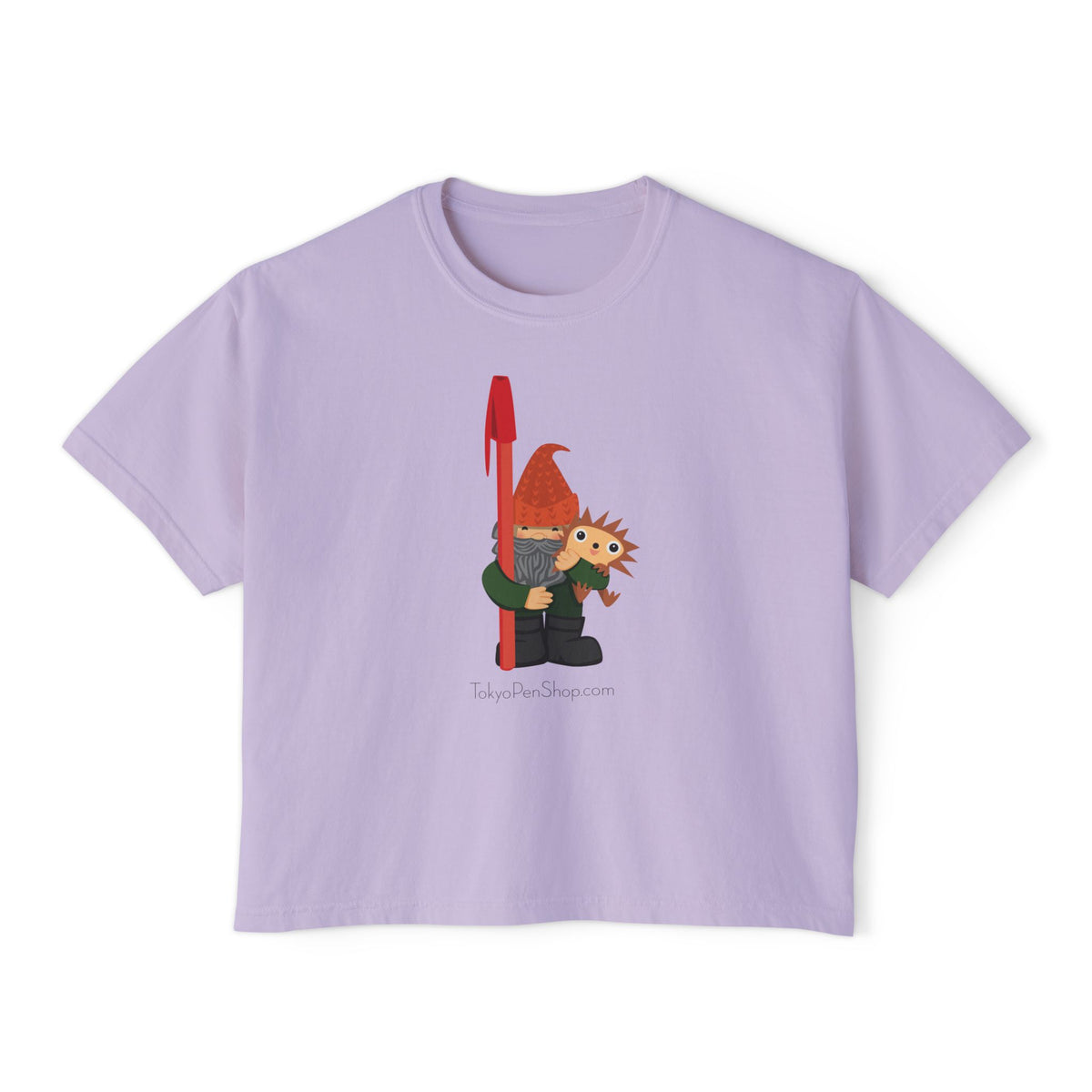 Tokyo Pen Shop Hiro with Gnome Women's Boxy Tee