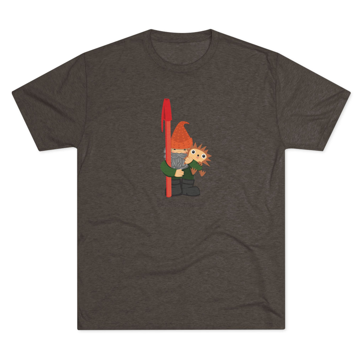 Tokyo Pen Shop Hiro with Gnome Triblend Tee
