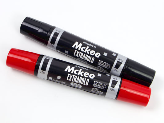 Zebra McKee Extra Thick Permanent Marker