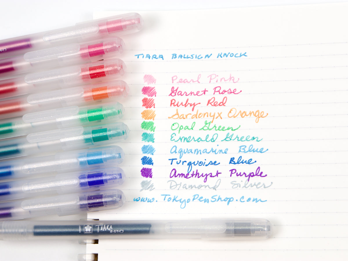Sakura Ballsign Tiara Knock 10 Color Set