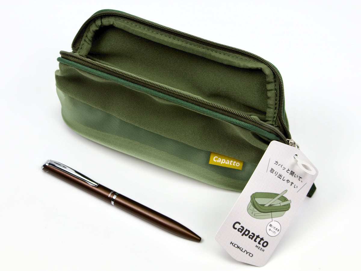 Étui à stylos en maille Kokuyo Capatto