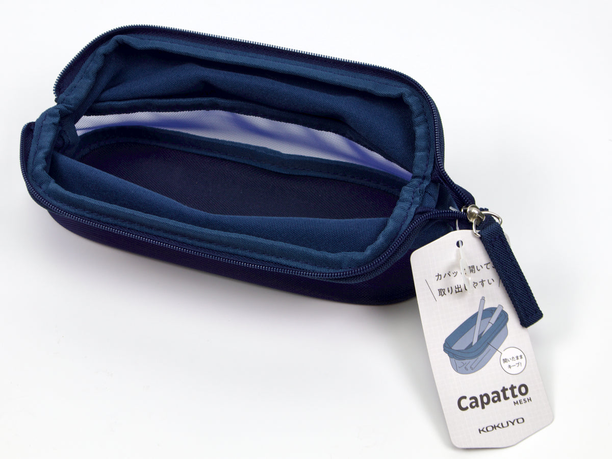 Étui à stylos en maille Kokuyo Capatto
