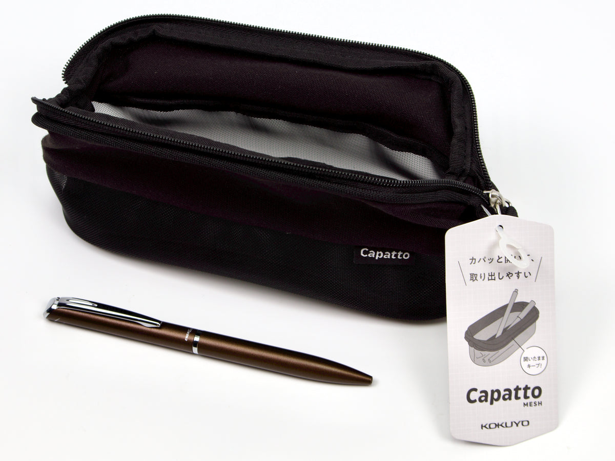 Étui à stylos en maille Kokuyo Capatto