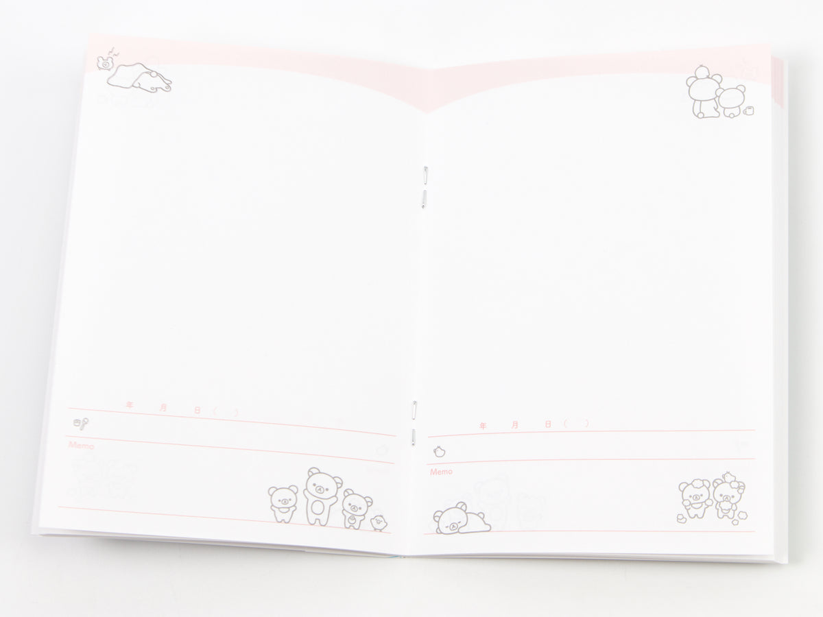 Character Stamp Book for Travel