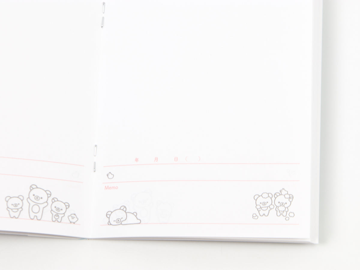 Character Stamp Book for Travel