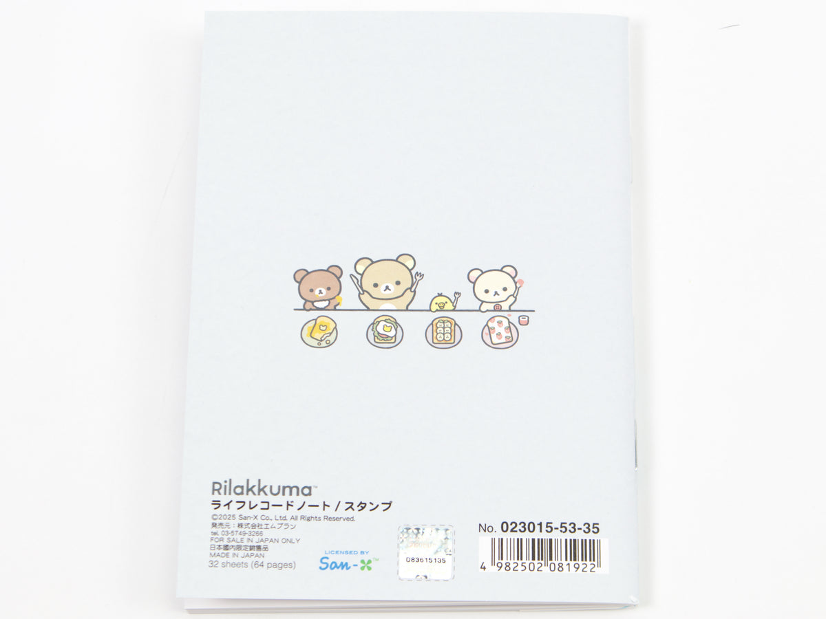 Character Stamp Book for Travel