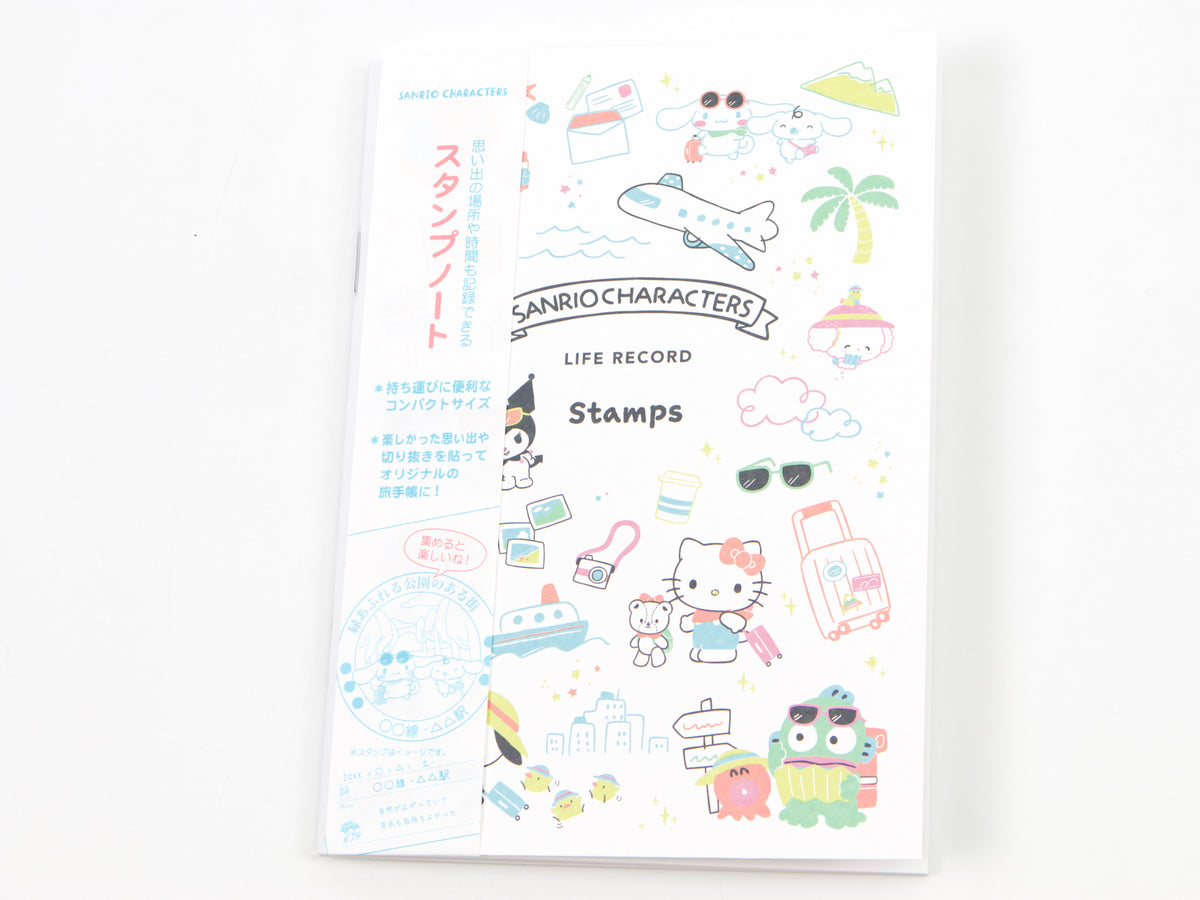 Character Stamp Book for Travel
