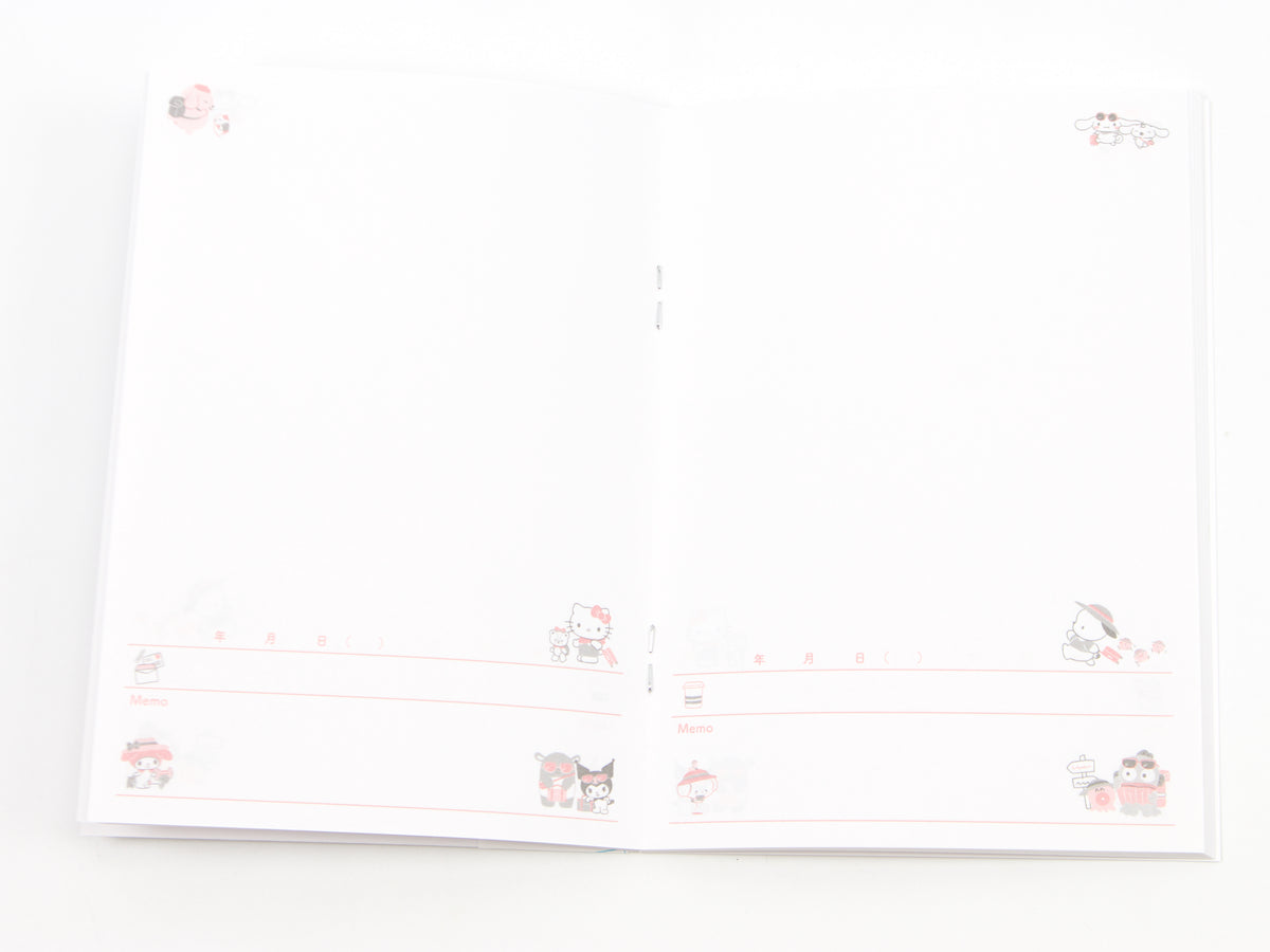 Character Stamp Book for Travel