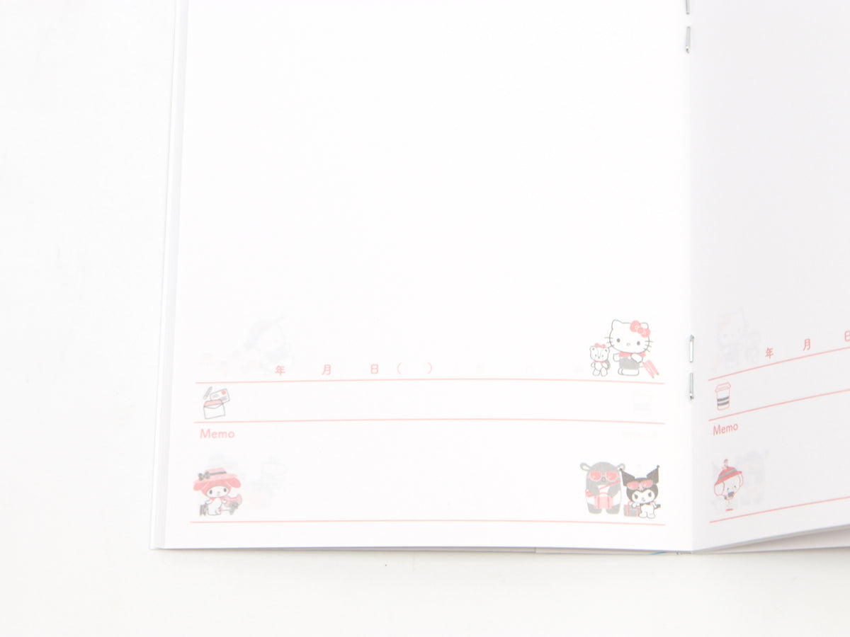 Character Stamp Book for Travel