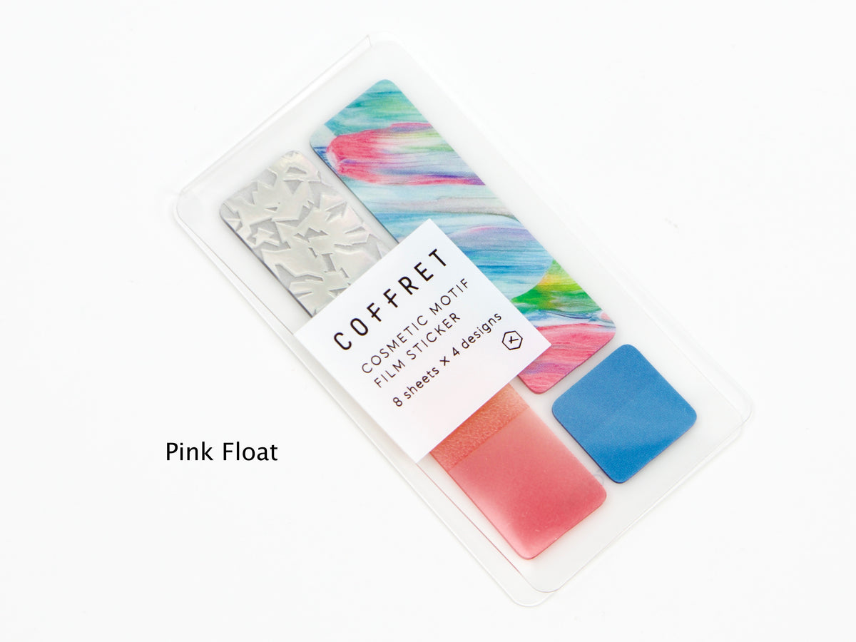 Hitotoki Coffret Cosmetic Motif Film Sticker Rectangle