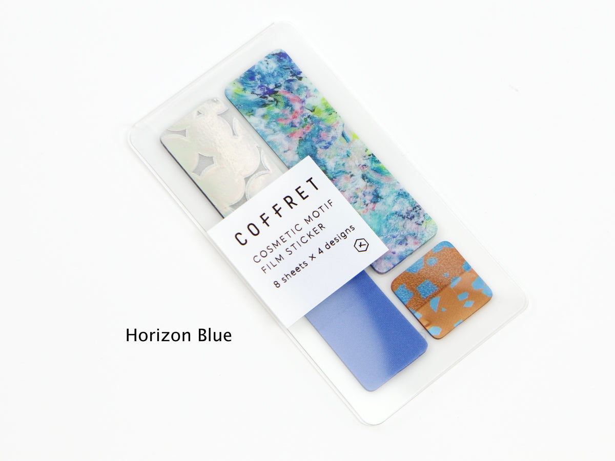 Hitotoki Coffret Cosmetic Motif Film Sticker Rectangle