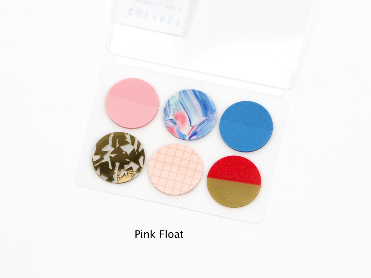 Hitotoki Coffret Cosmetic Motif Film Sticker Circles