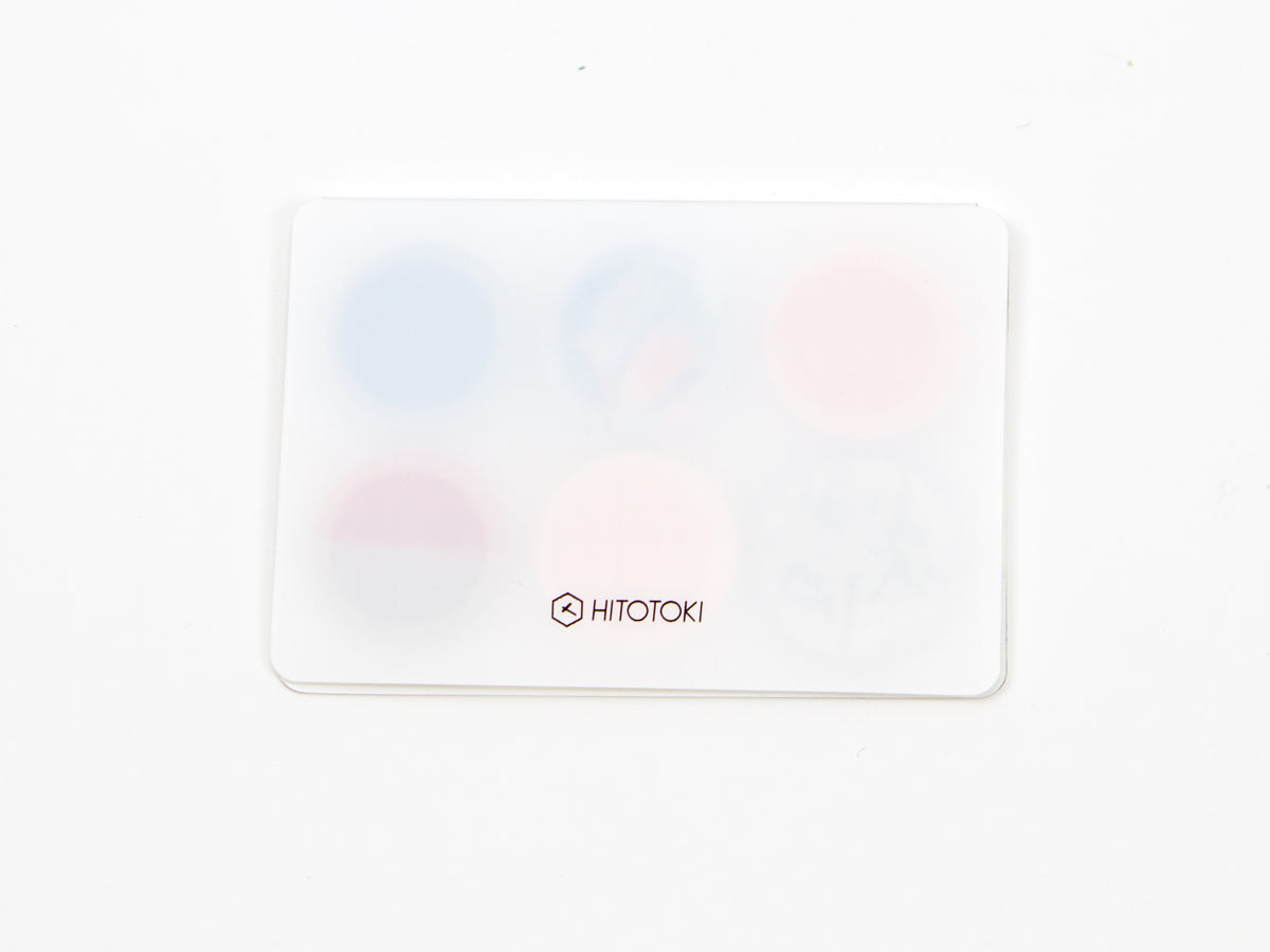 Hitotoki Coffret Cosmetic Motif Film Sticker Circles