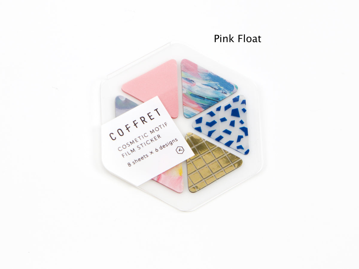 Hitotoki Coffret Cosmetic Motif Film Sticker Triangles