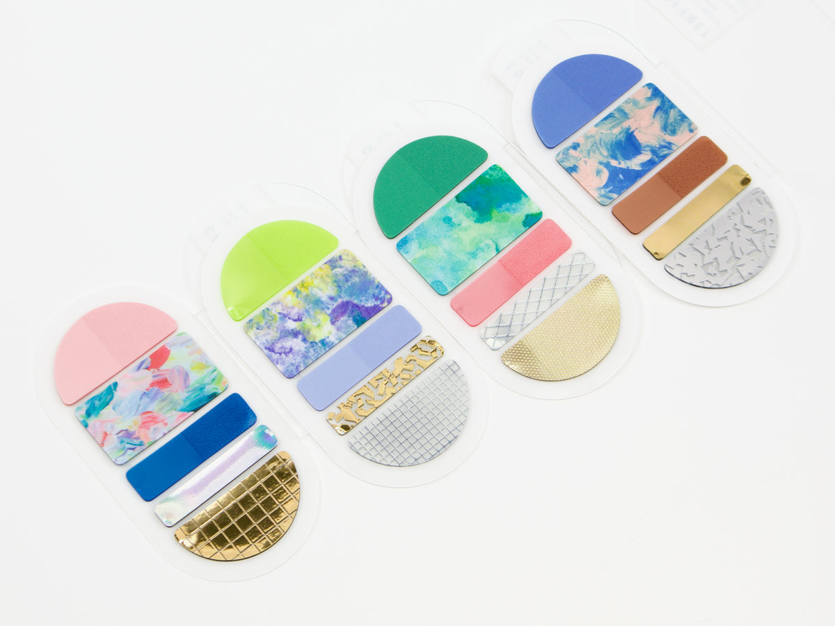 Hitotoki Coffret Cosmetic Motif Film Sticker Mixed Shapes