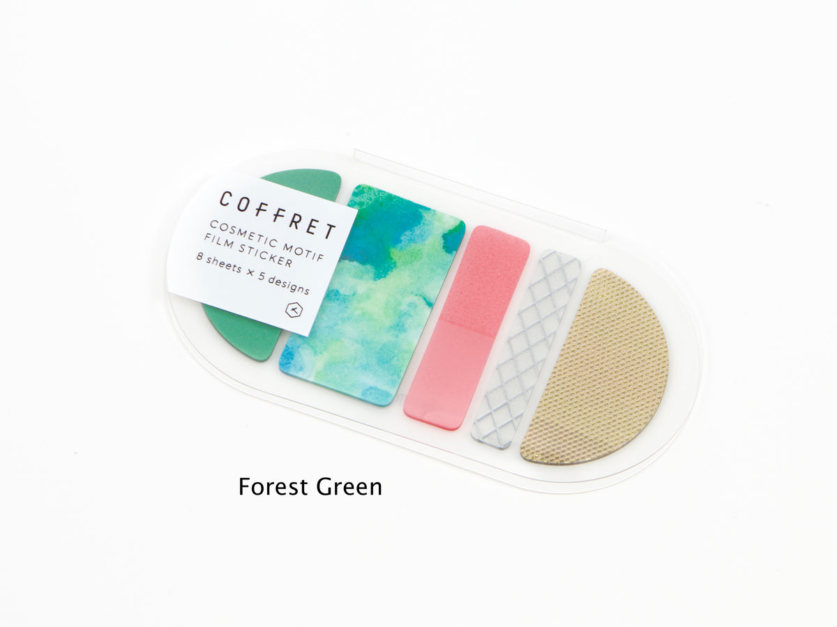 Hitotoki Coffret Cosmetic Motif Film Sticker Mixed Shapes