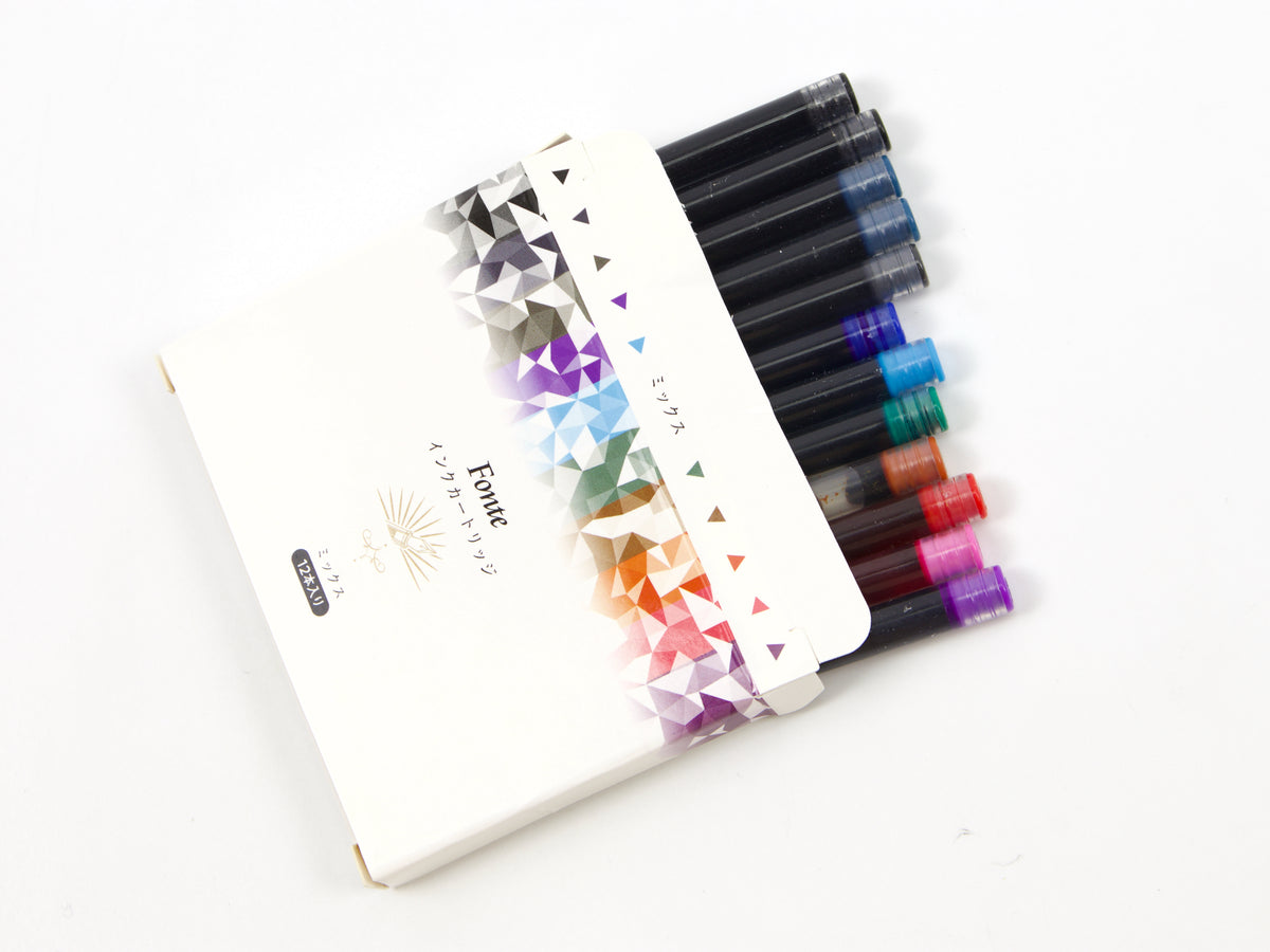 Fonte Fountain Ink Cartridge 12 Pack Mix