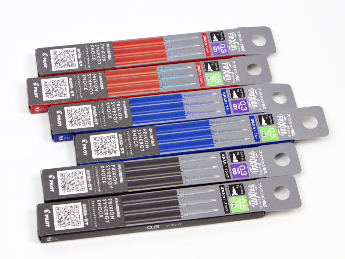 Frixion Synergy Knock Refill 3 Pack (LFRF)