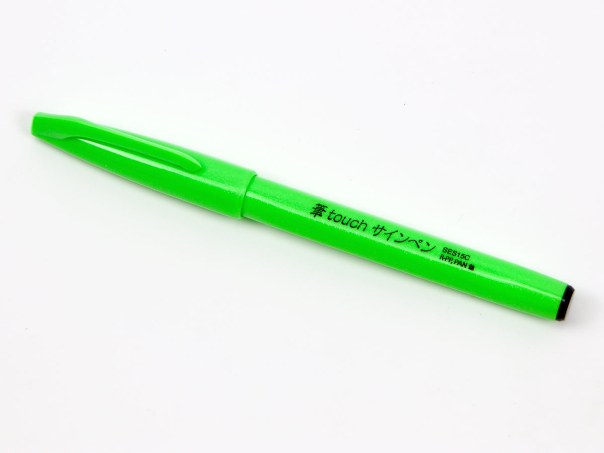 Juego de 6 bolígrafos de tinta táctil Pentel Fude 