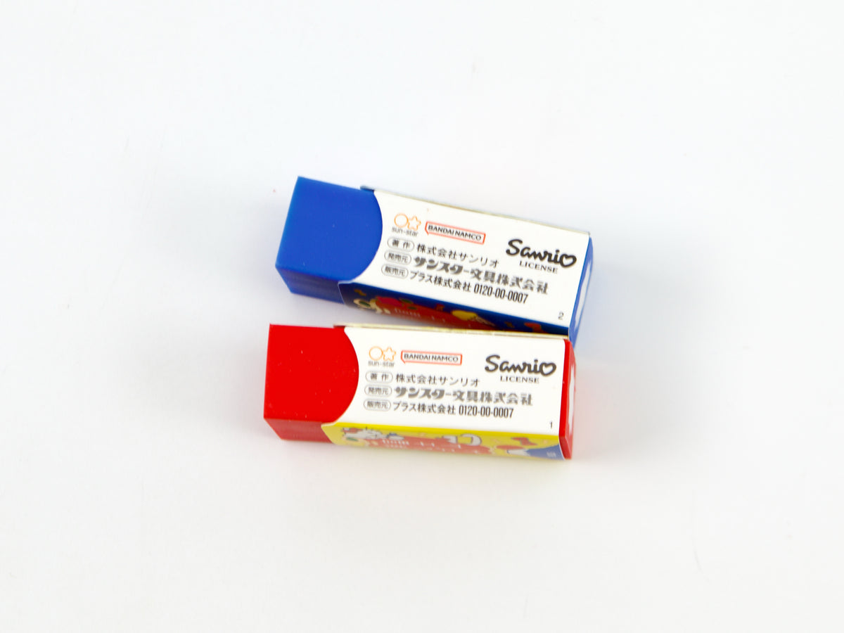 Plus Air-In Hello Kitty Mt. Fuji Eraser Set
