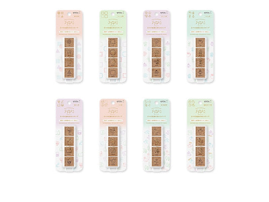Midori Yuru Log Stamp Set