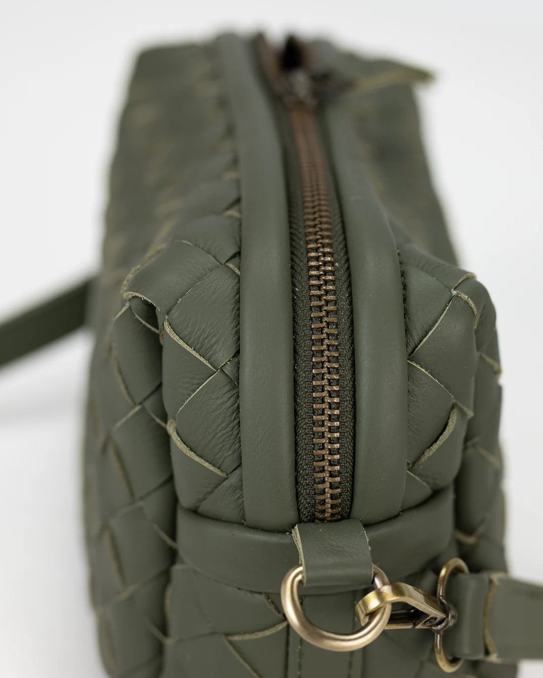 Bolso bandolera Milloo Erato marrón desgastado