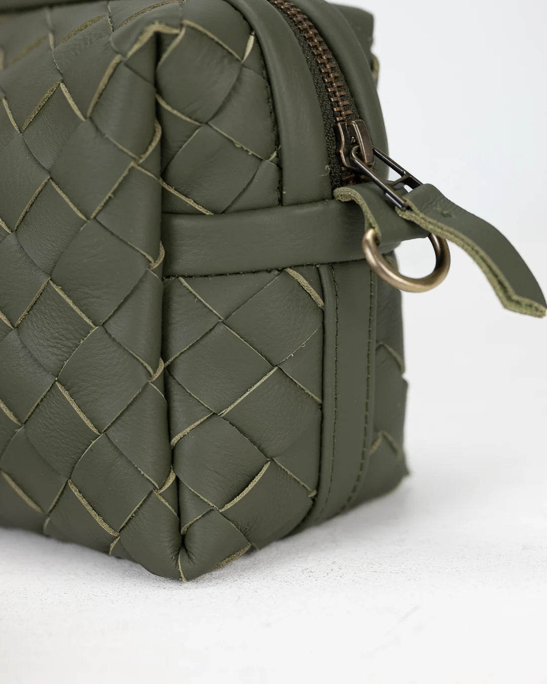 Bolso bandolera Milloo Erato marrón desgastado
