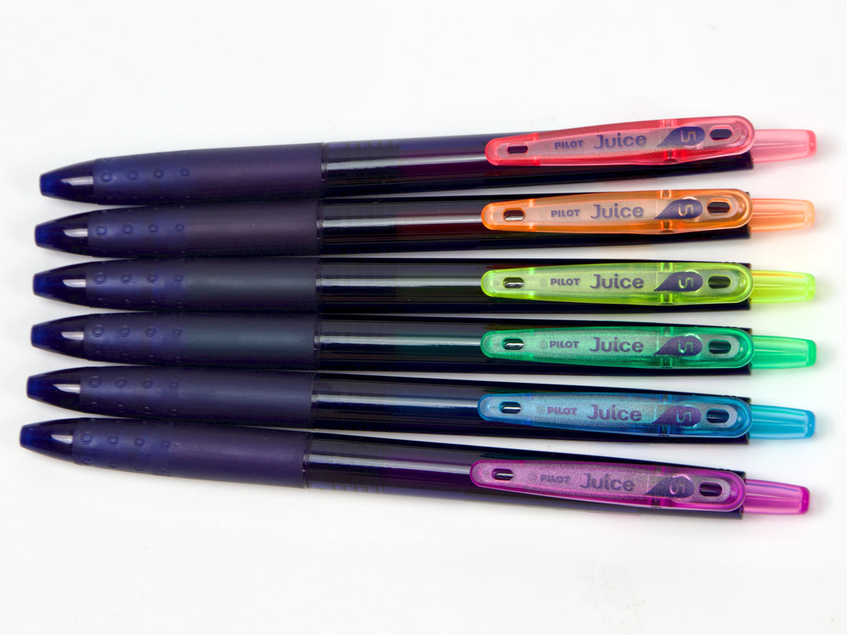 Pilot Juice Neon Color 8-Bit 6 Color Set