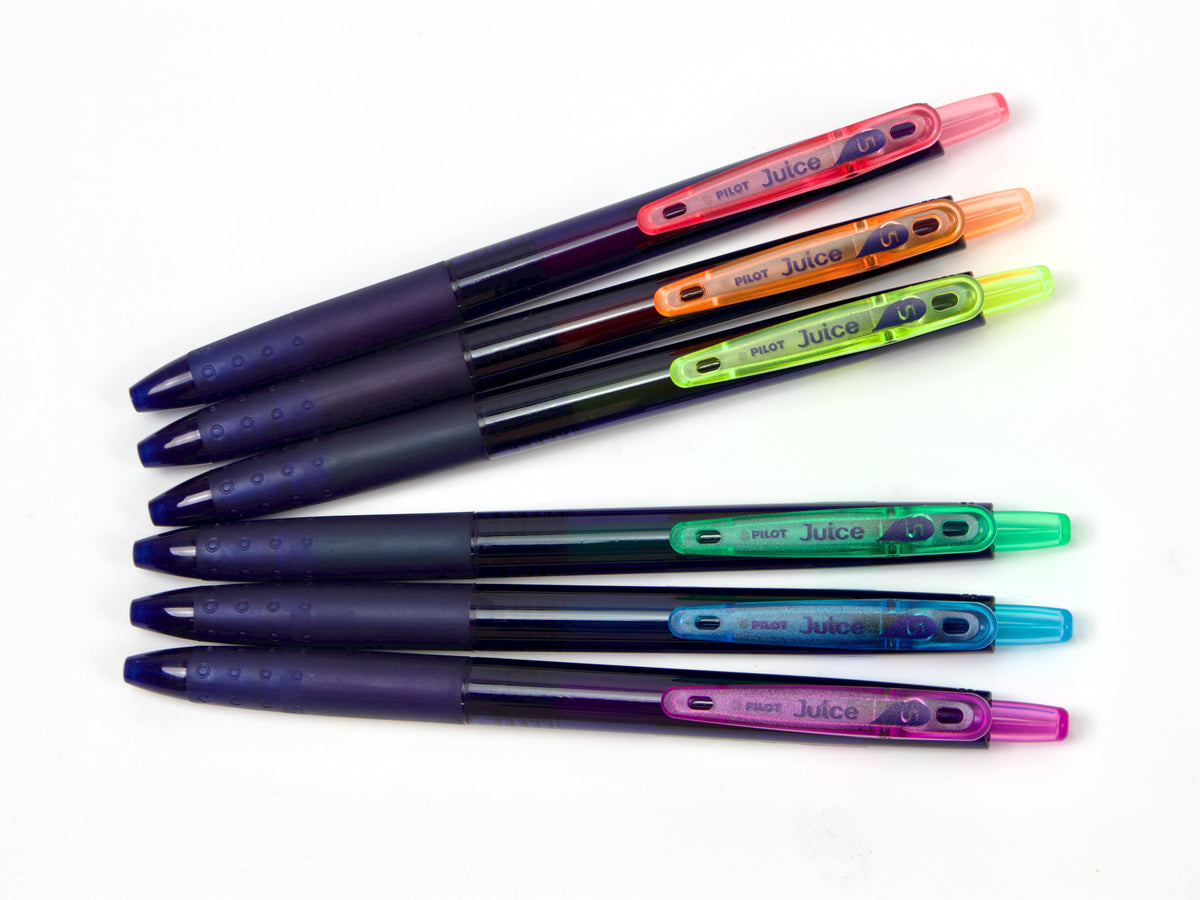 Pilot Juice Neon Color 8-Bit 6 Color Set
