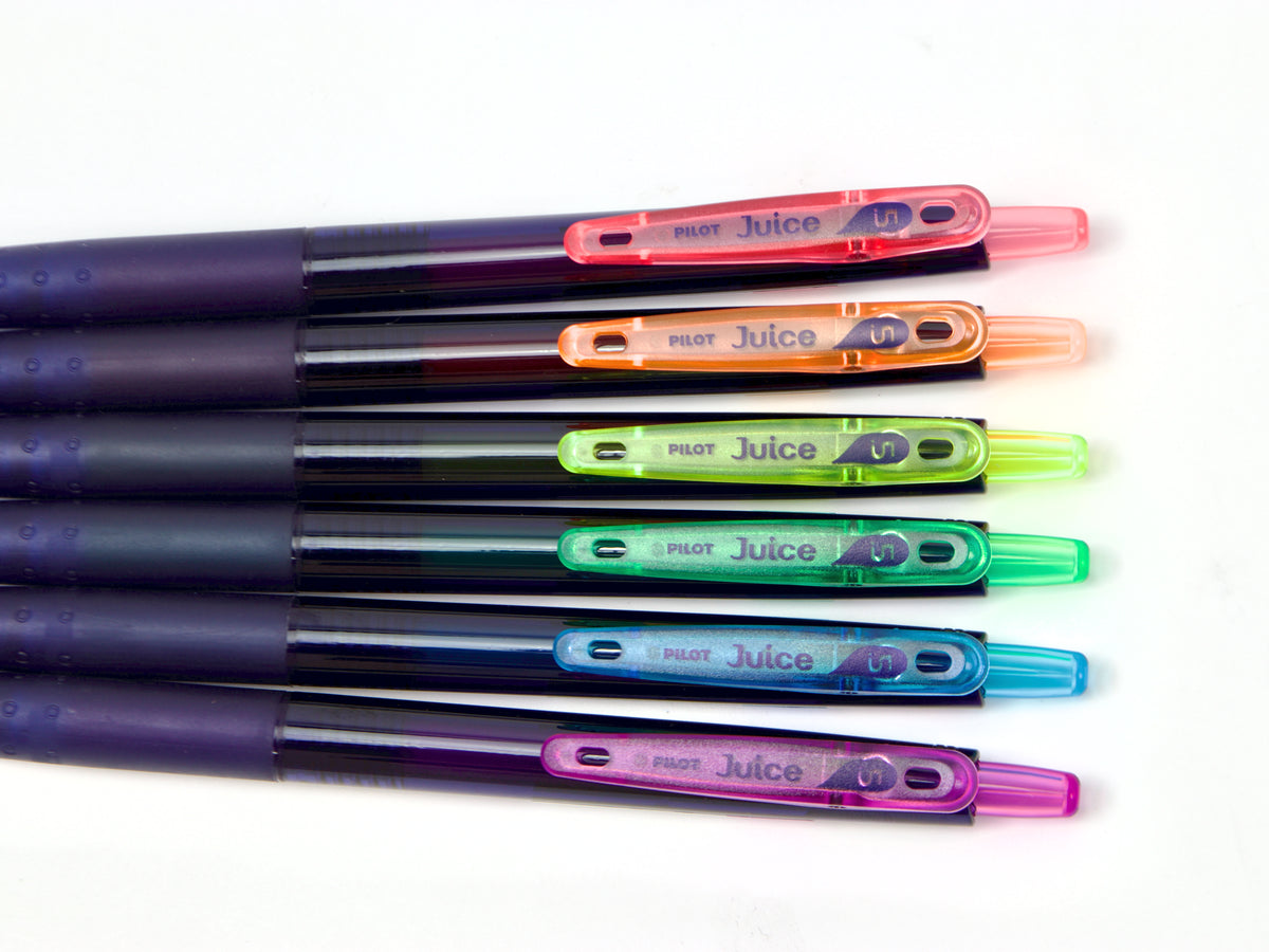 Pilot Juice Neon Color 8-Bit 6 Color Set