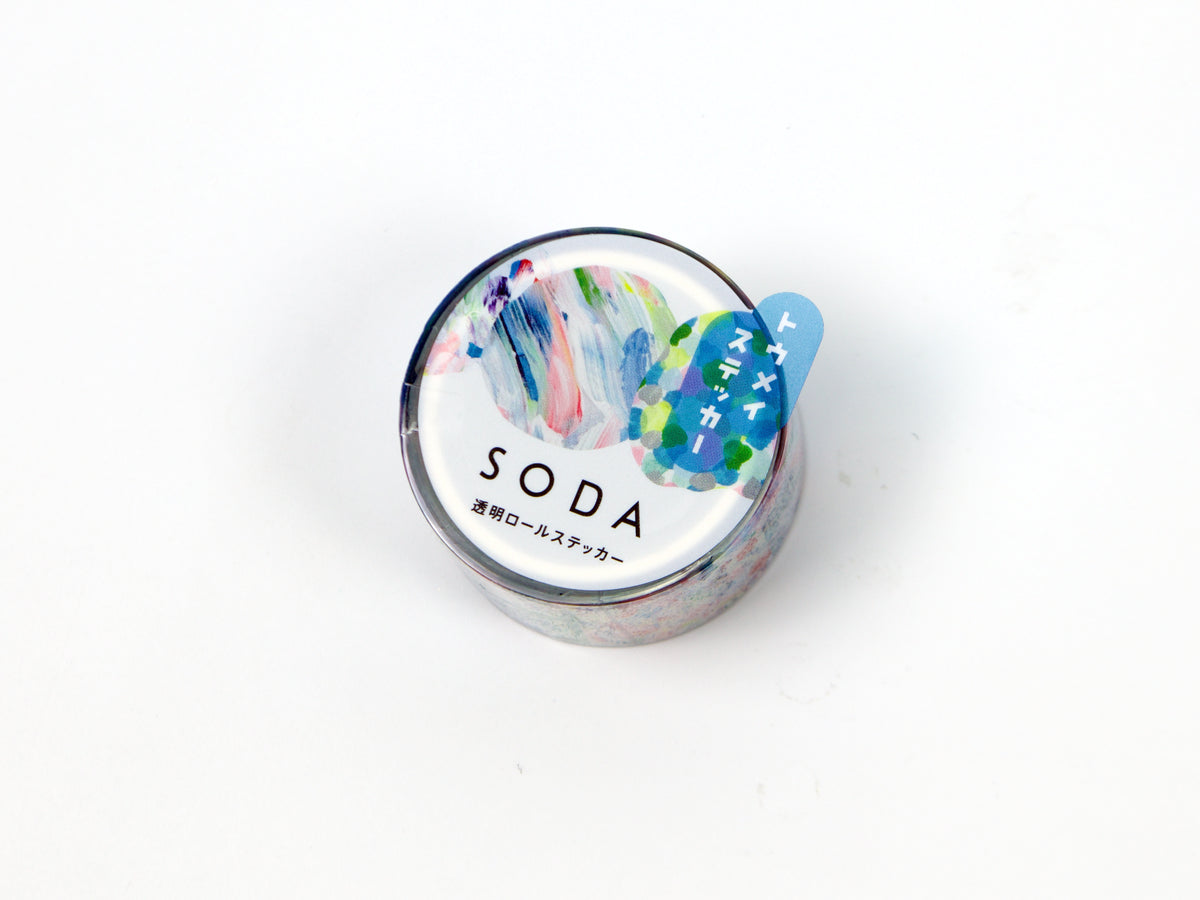 Hitotoki SODA Sparkle and Shine Transparent Tape 20mm